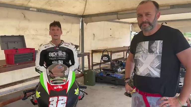 MotoGp, Savadori gira a San Mauro Mare e non pensa al 2022 MotoGp, Savadori gira a San Mauro Mare e non pensa al 2022