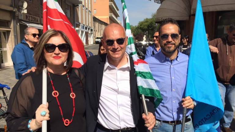 A Cesena il 1° Maggio piazze vuote ma non mute A Cesena il 1° Maggio piazze vuote ma non mute