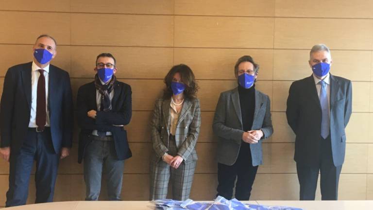 Cesena: Orogel dona 1.500 mascherine marchiate Ausl Romagna Cesena: Orogel dona 1.500 mascherine marchiate Ausl Romagna