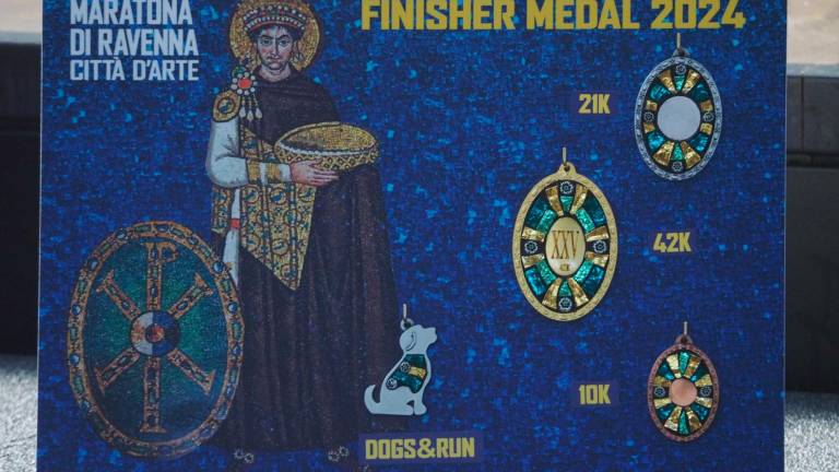 Maratona di Ravenna. Ecco la nuova medaglia per l’edizione numero 25 Maratona di Ravenna. Ecco la nuova medaglia per l’edizione numero 25