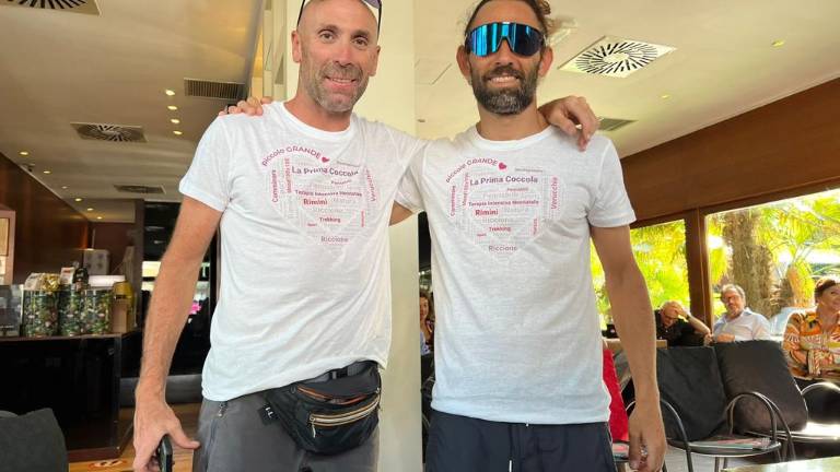 Riccione, venerdì parte il trekking della solidarietà di Cevoli e Ugolini Riccione, venerdì parte il trekking della solidarietà di Cevoli e Ugolini