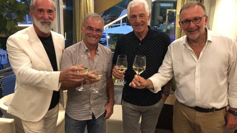 Ciclismo, Moser e Hinault si ritrovano a Riccione Ciclismo, Moser e Hinault si ritrovano a Riccione