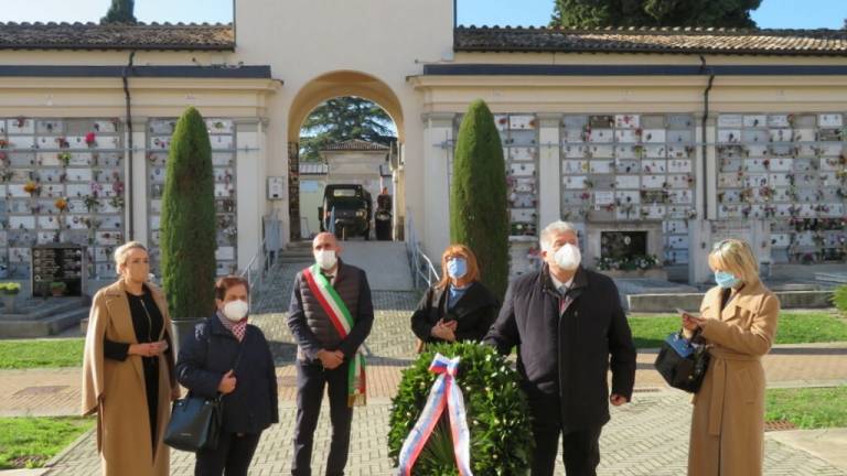 Faenza, la cerimonia per commemorare i soldati slovacchi caduti nel 1943 Faenza, la cerimonia per commemorare i soldati slovacchi caduti nel 1943