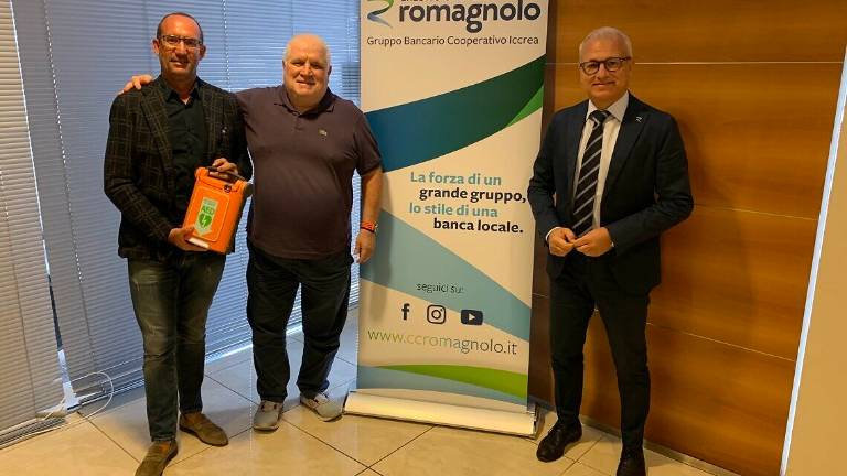 Cesena, dal Credito Cooperativo Romagnolo un defibrillatore all'Asd Torresavio Cesena, dal Credito Cooperativo Romagnolo un defibrillatore all'Asd Torresavio