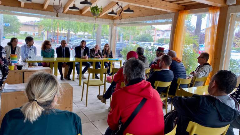Giunta e assessori di Cesena ascoltano i desiderata del Quartiere Disamano Giunta e assessori di Cesena ascoltano i desiderata del Quartiere Disamano