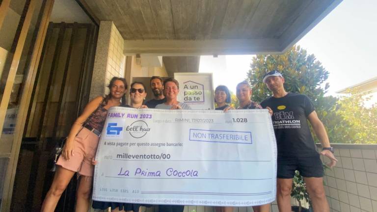 Bellaria, dalla Family Run oltre 1000 euro per la terapia intensiva neonatale di Rimini Bellaria, dalla Family Run oltre 1000 euro per la terapia intensiva neonatale di Rimini