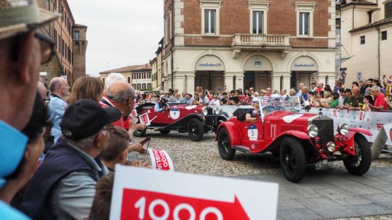 La storica 1000 Miglia per le strade di Lugo - Gallery La storica 1000 Miglia per le strade di Lugo - Gallery