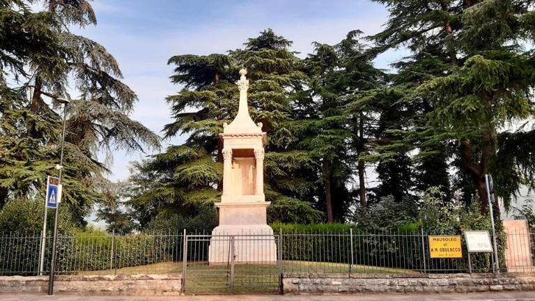 Il parco del mausoleo di Obulacco a Sarsina Il parco del mausoleo di Obulacco a Sarsina