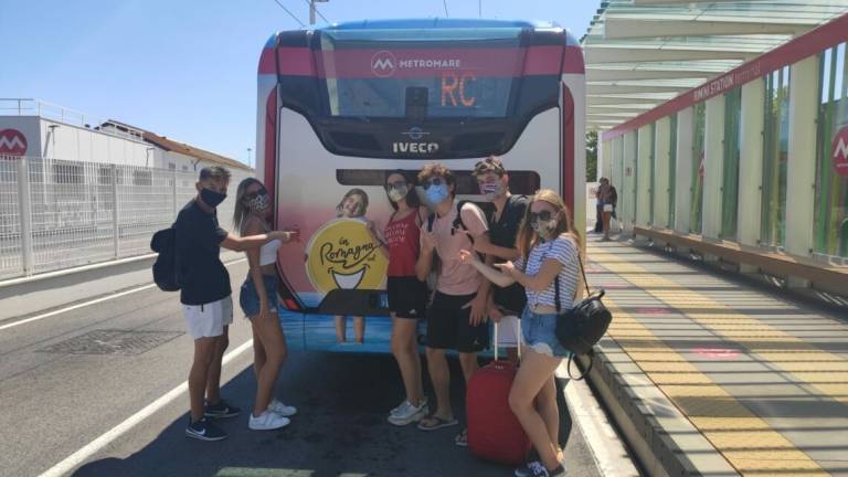 Rimini, ripartito il Metromare Rimini, ripartito il Metromare