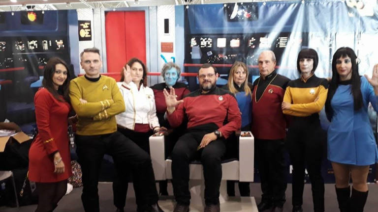 Il primo capitano di Star Trek alla Reunion di Riccione Il primo capitano di Star Trek alla Reunion di Riccione