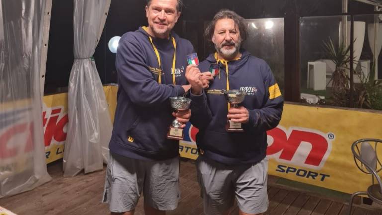 Tennis, Badalucco brilla nell'Over 55 al torneo dei Veterani di Cervia Tennis, Badalucco brilla nell'Over 55 al torneo dei Veterani di Cervia