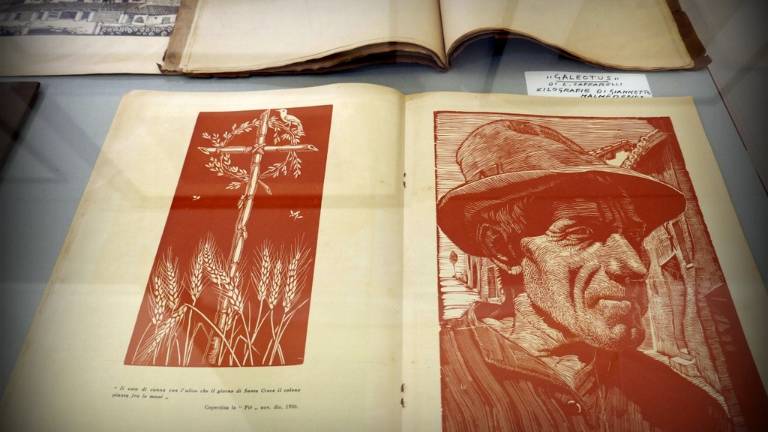 Faenza, inaugurata la mostra sulla xilografia alla Molinella Faenza, inaugurata la mostra sulla xilografia alla Molinella