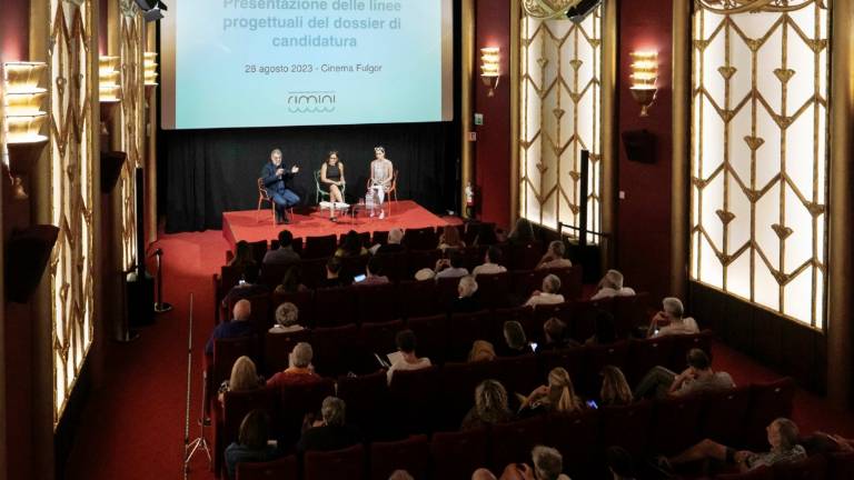 Rimini capitale della cultura 2026, incontro al Fulgor per le linee progettuali Rimini capitale della cultura 2026, incontro al Fulgor per le linee progettuali