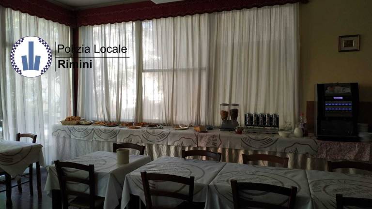 Rimini, hotel fantasma scoperto dalla polizia municipale Rimini, hotel fantasma scoperto dalla polizia municipale