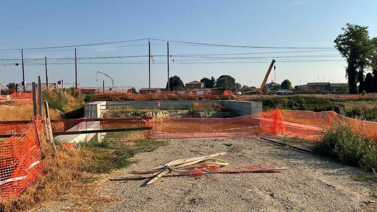 Bagnacavallo, lavori per realizzare il nuovo sottopasso ferroviario Bagnacavallo, lavori per realizzare il nuovo sottopasso ferroviario