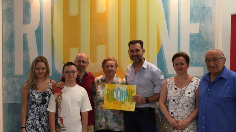 Turisti fedeli nominati ambasciatori di Riccione Turisti fedeli nominati ambasciatori di Riccione