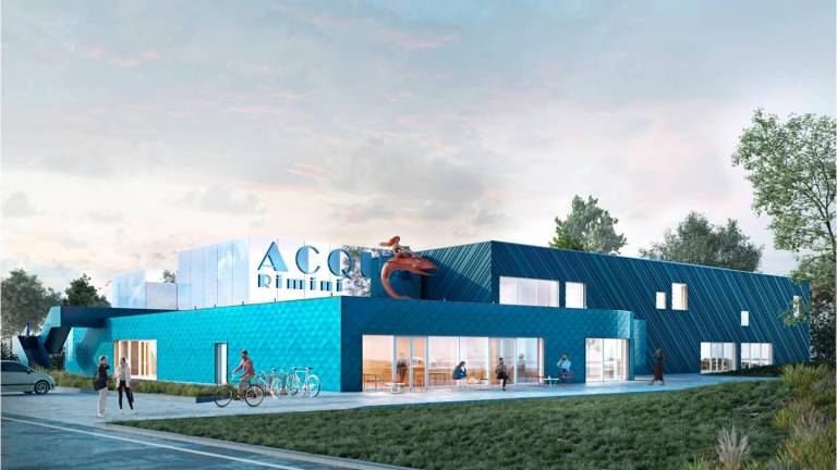L’esterno della piscina L’esterno della piscina