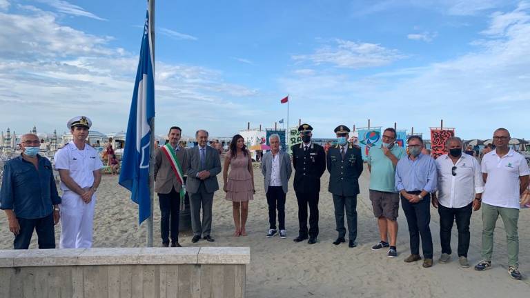 Cesenatico celebra 30 anni di Bandiera Blu Cesenatico celebra 30 anni di Bandiera Blu