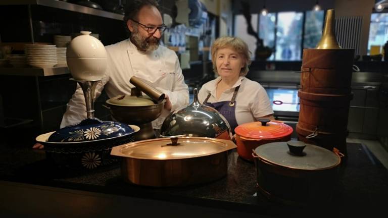 Il Premio Artusi 2020 a Paolo Lopriore e a sua madre Rosa Soriano Il Premio Artusi 2020 a Paolo Lopriore e a sua madre Rosa Soriano