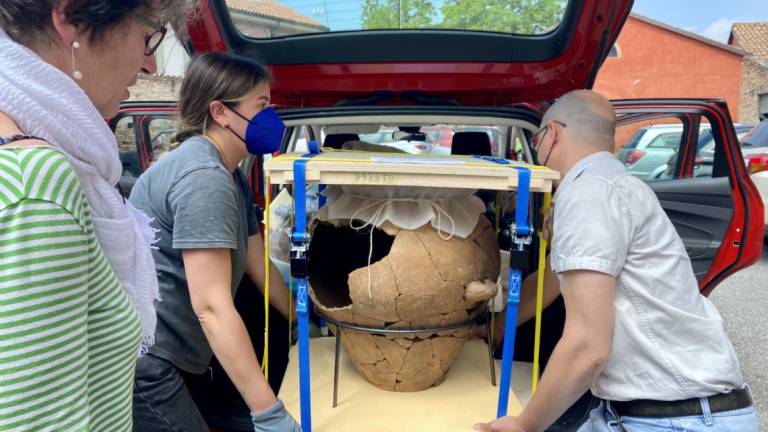 Cesena, riconsegnati i reperti archeologici destinati al nuovo museo Cesena, riconsegnati i reperti archeologici destinati al nuovo museo