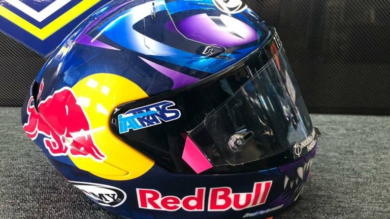 MotoGp, il casco di Bastianini: La bestia dell'Adriatico MotoGp, il casco di Bastianini: La bestia dell'Adriatico