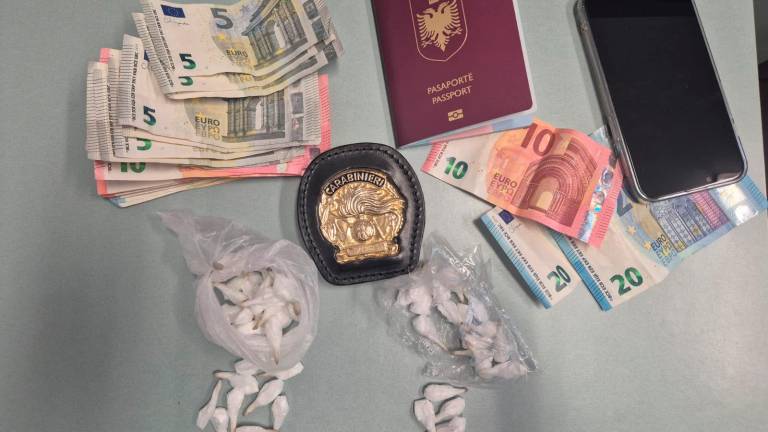 Il materiale sequestrato Il materiale sequestrato