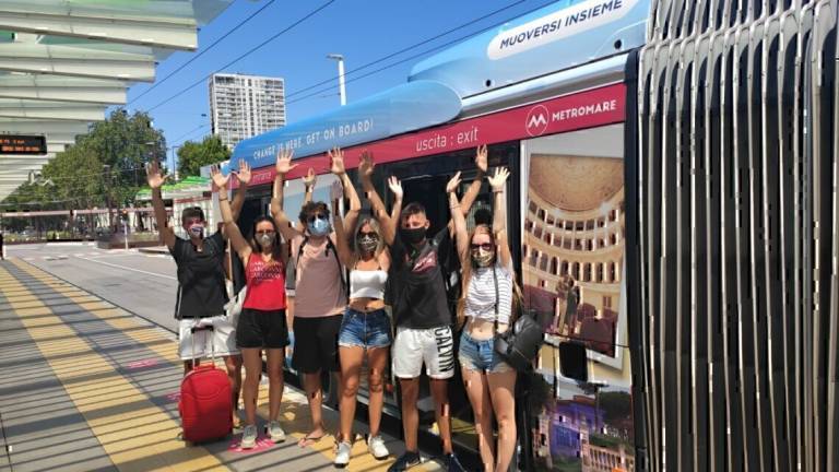 Metromare: card da 40 euro per viaggiare fino al 15 settembre Metromare: card da 40 euro per viaggiare fino al 15 settembre