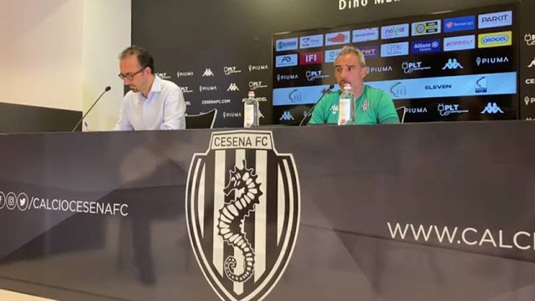 Calcio C, Toscano: Cesena, ora deve parlare il campo. Contro la Recanatese senza Corazza VIDEO Calcio C, Toscano: Cesena, ora deve parlare il campo. Contro la Recanatese senza Corazza VIDEO