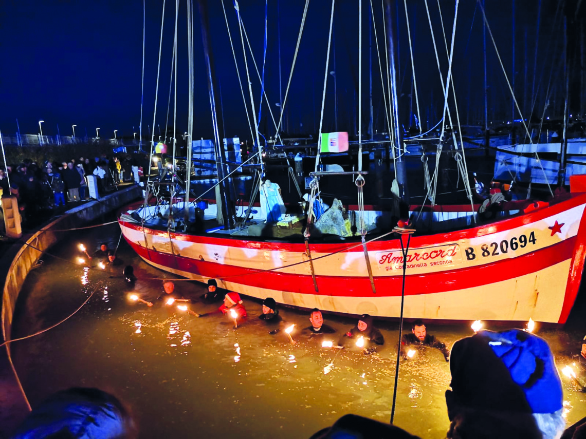 Rimini, sabato si accende il presepe in Darsena in memoria di Tete Venturini Rimini, sabato si accende il presepe in Darsena in memoria di Tete Venturini