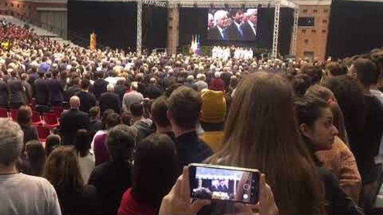 Sergio Mattarella a Ravenna per l'omaggio a Zaccagnini Sergio Mattarella a Ravenna per l'omaggio a Zaccagnini