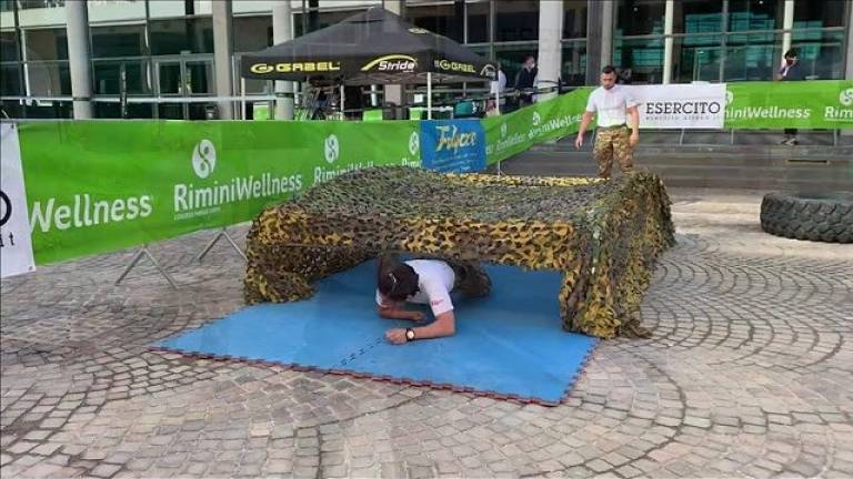 Apre RiminiWellness: tutti scatenati per lo sport Apre RiminiWellness: tutti scatenati per lo sport