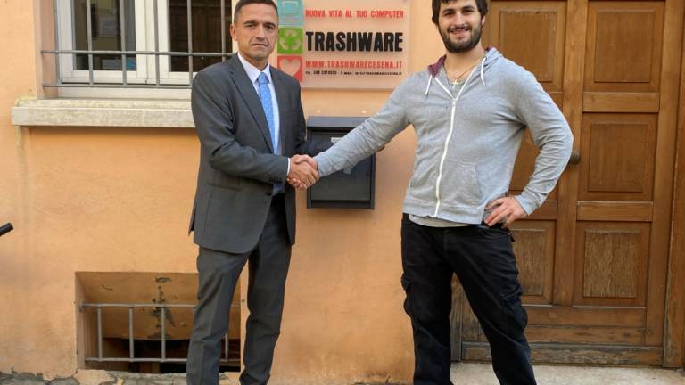 Cesena, il progetto 'Trashware' sostenuto dalla Bcc Cesena, il progetto 'Trashware' sostenuto dalla Bcc