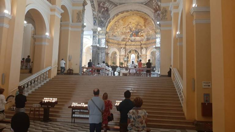 Cesena: pellegrini al Monte per i riti dell'Assunta Cesena: pellegrini al Monte per i riti dell'Assunta