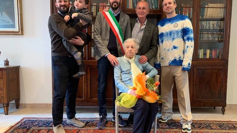 Cotignola, gli splendidi 100 anni di Achilla Ferlini Cotignola, gli splendidi 100 anni di Achilla Ferlini