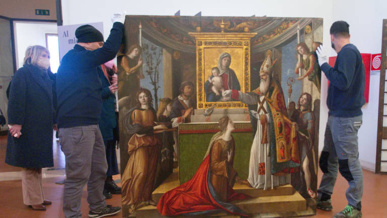 Da Brera a Ravenna, dopo 200 anni torna il dipinto di Nicolò Rondinelli Da Brera a Ravenna, dopo 200 anni torna il dipinto di Nicolò Rondinelli