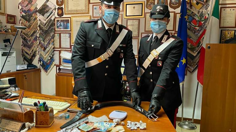 Misano. Nella cintura 30 grammi di cocaina, arrestato 66enne Misano. Nella cintura 30 grammi di cocaina, arrestato 66enne