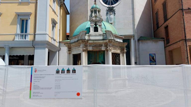 Rimini, tempietto di Sant’Antonio, partiti i lavori di restauro Rimini, tempietto di Sant’Antonio, partiti i lavori di restauro