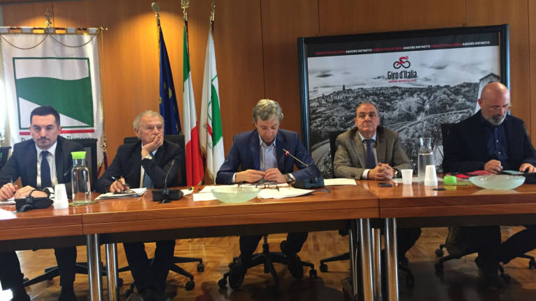 Ciclismo, presentate le tre tappe romagnole del Giro d'Italia 2020 Ciclismo, presentate le tre tappe romagnole del Giro d'Italia 2020