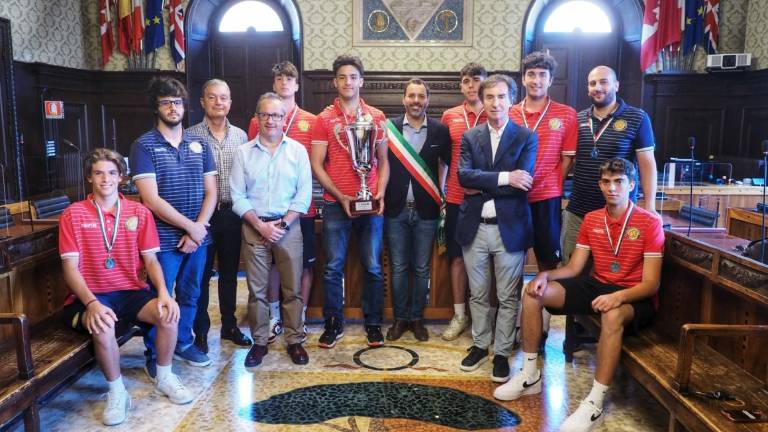 Volley Under 19, il Comune celebra lo scudetto della Consar Ravenna Volley Under 19, il Comune celebra lo scudetto della Consar Ravenna