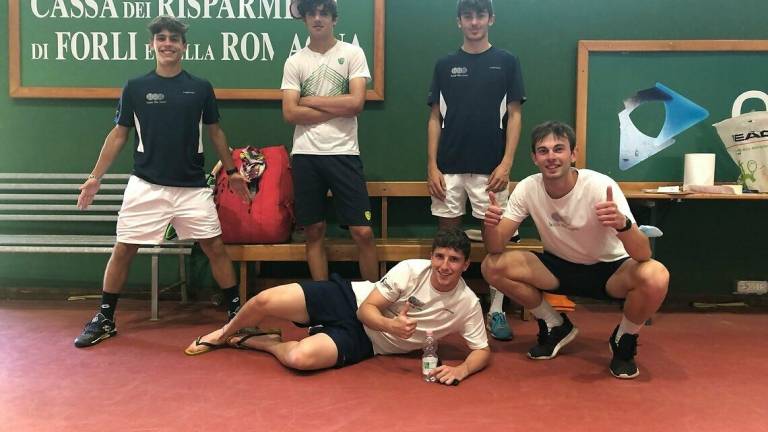 Tennis serie C, Riccione e Villa Carpena ai quarti regionali Tennis serie C, Riccione e Villa Carpena ai quarti regionali