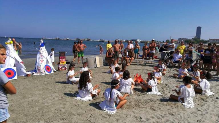Festa di un centro estivo a Cesenatico Festa di un centro estivo a Cesenatico