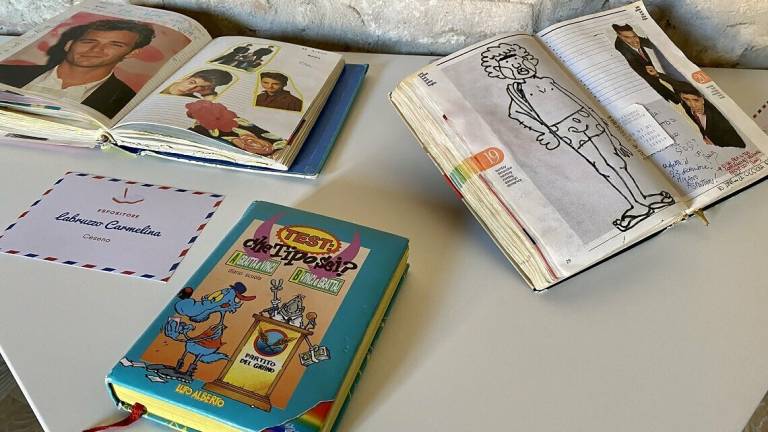 Cesena, come eravamo: la mostra I diari delle medie a Casa Bufalini Cesena, come eravamo: la mostra I diari delle medie a Casa Bufalini