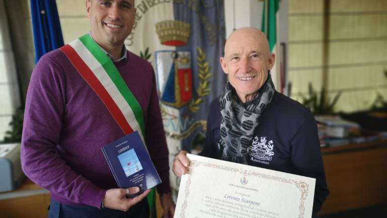 L'omaggio di Bellaria al poeta dialettale Lorenzo Scarponi L'omaggio di Bellaria al poeta dialettale Lorenzo Scarponi