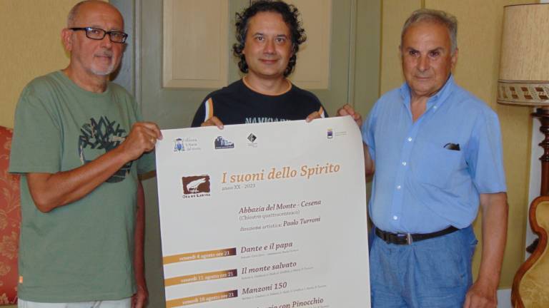 Cesena. All'Abbazia del Monte incontri e musica nel segno di Dante, Semprini, Manzoni e Collodi Cesena. All'Abbazia del Monte incontri e musica nel segno di Dante, Semprini, Manzoni e Collodi