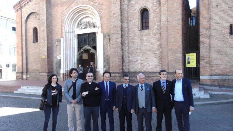 Forlì, al via i lavori del restauro della facciata di San Mercuriale Forlì, al via i lavori del restauro della facciata di San Mercuriale