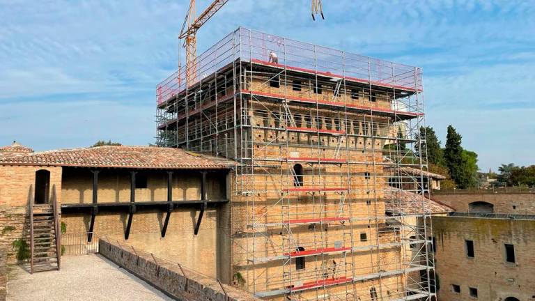 Forlì, Rocca di Ravaldino: in corso lavori per oltre 700mila euro Forlì, Rocca di Ravaldino: in corso lavori per oltre 700mila euro