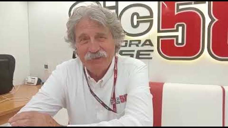 Motociclismo, Paolo Simoncelli: Che bravo il mio Manfredi sulla pioggia VIDEO Motociclismo, Paolo Simoncelli: Che bravo il mio Manfredi sulla pioggia VIDEO