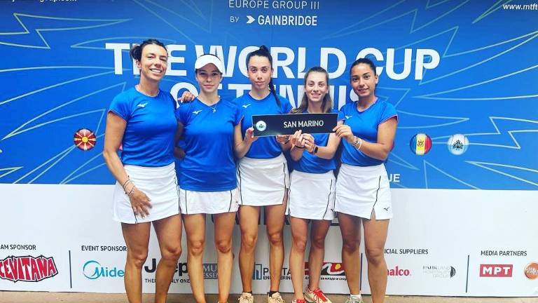 Tennis, San Marino chiude al 10° posto la Billie Jean King Cup Tennis, San Marino chiude al 10° posto la Billie Jean King Cup