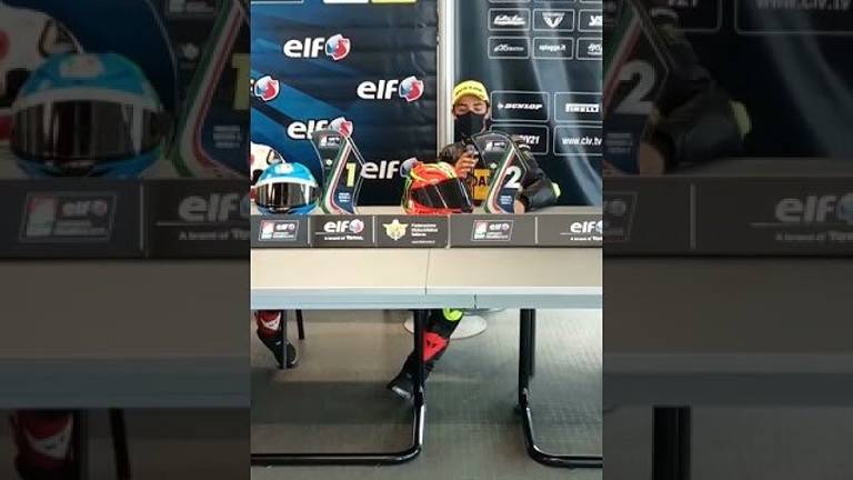 Moto, Civ: Elia Bartolini sfiora il tris in Moto3 VIDEO Moto, Civ: Elia Bartolini sfiora il tris in Moto3 VIDEO