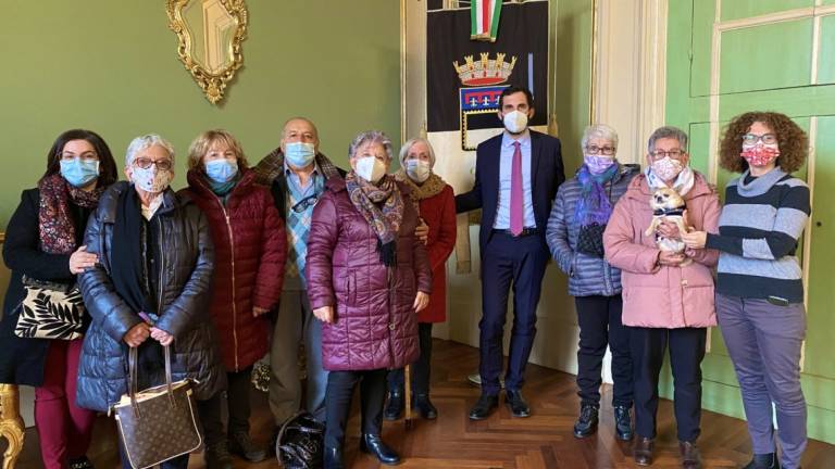 Cesena, l'omaggio ai volontari dei centri anziani Fiorita e Case Finali Cesena, l'omaggio ai volontari dei centri anziani Fiorita e Case Finali